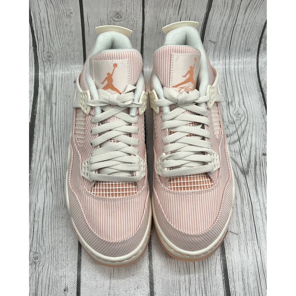 Nike Air Jordan Retro 4 Golf NRG‎ Seersucker Size 8 CZ2439‑101
